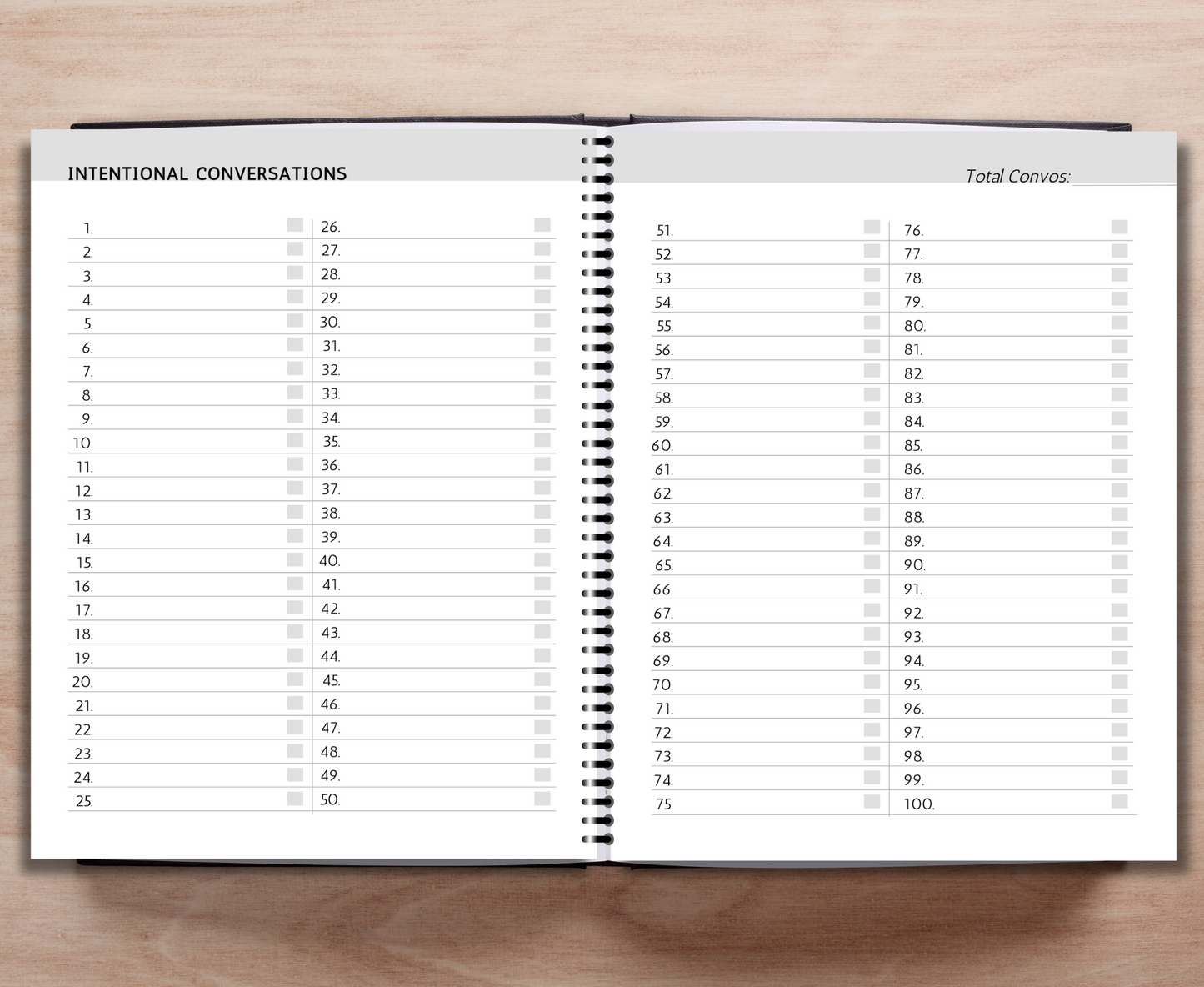 July - Dec 2024 Sales Productivity Planner (Black & White)