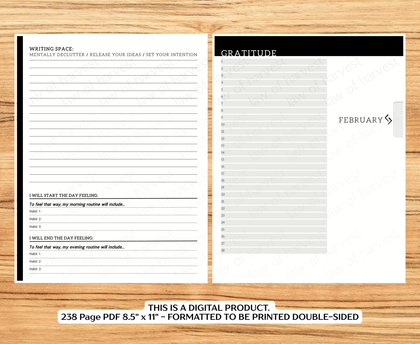 2026 Sales Productivity Planner (PRINTABLE DIGITAL VERSION)