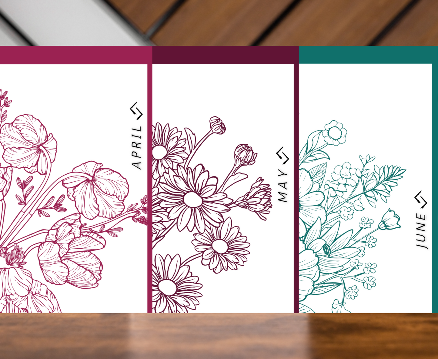 2025 Sales Productivity Planner (Colorful Floral Design)