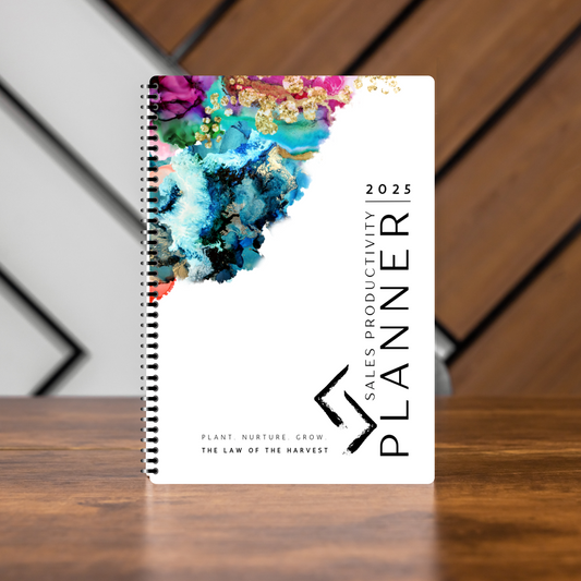 2025 Sales Productivity Planner (Watercolor Design)