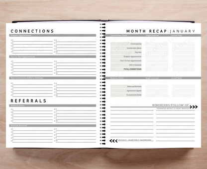 2026 Sales Productivity Planner with Weekly To-Do