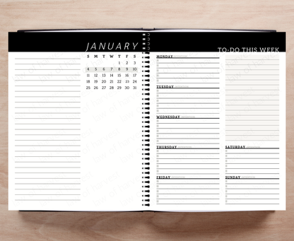 2026 Sales Productivity Planner with Weekly To-Do