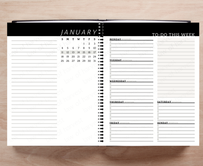 2026 Sales Productivity Planner with Weekly To-Do