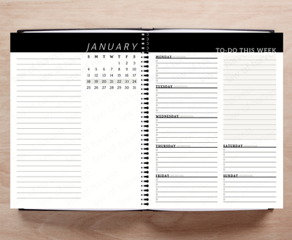2026 Sales Productivity Planner with Weekly To-Do