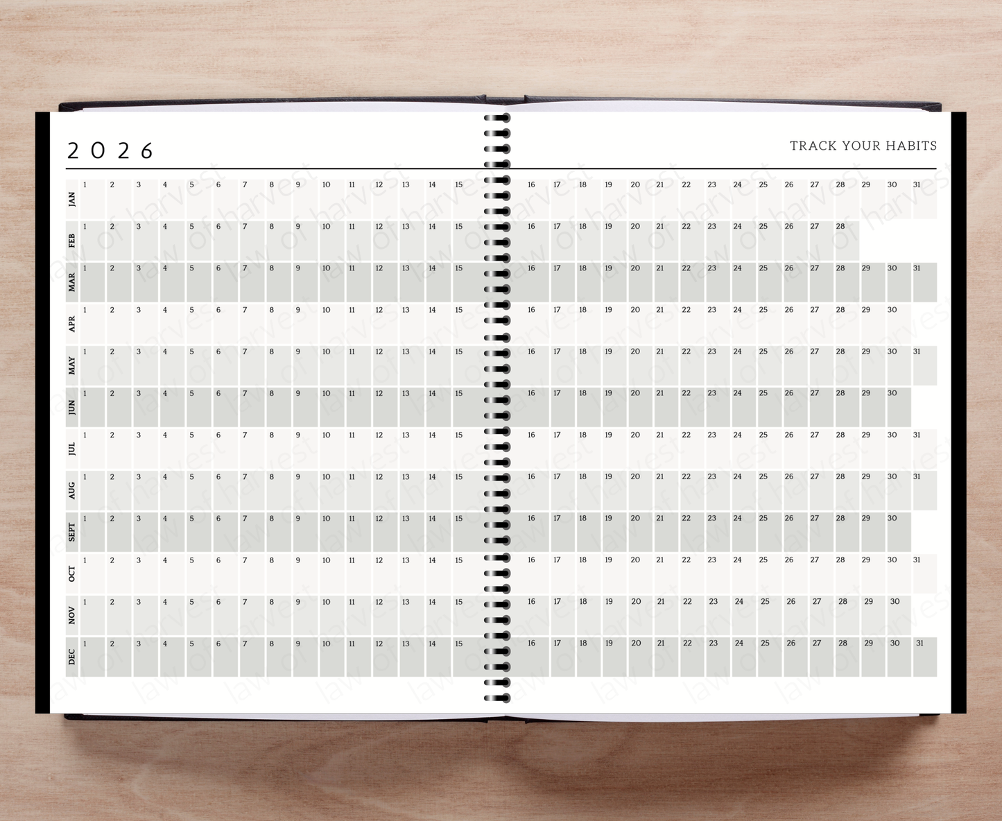 2026 Sales Productivity Planner with Weekly To-Do