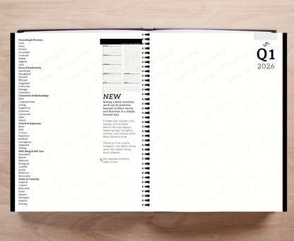 2026 Sales Productivity Planner with Weekly To-Do